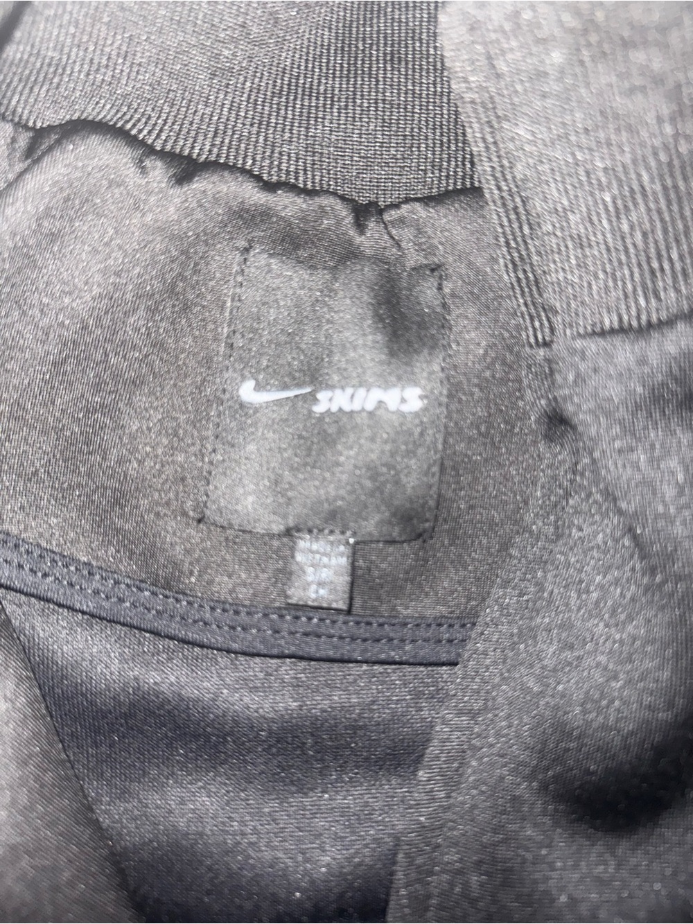 Nike x SKIMS Matte Tricot Track Jacket - Obsidian - Picture 3 of 3
